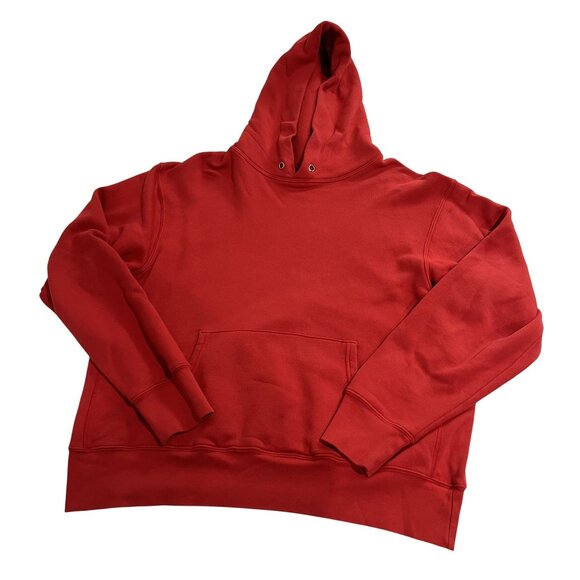 LES TIEN Hoodie in Red - Picture 1 of 4